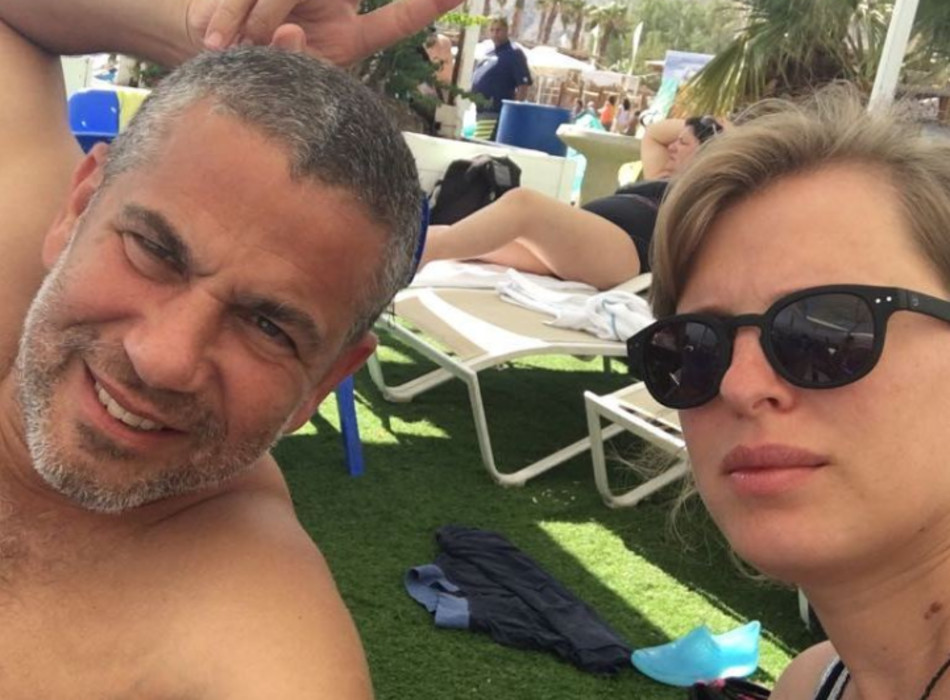 ינון מגל ואשתו גיתית (צילום: צילום מסך אינסטגרם)