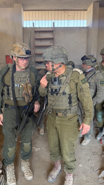 מפקד חיל האוויר תומר בר בעזה (צילום: דובר צה''ל)