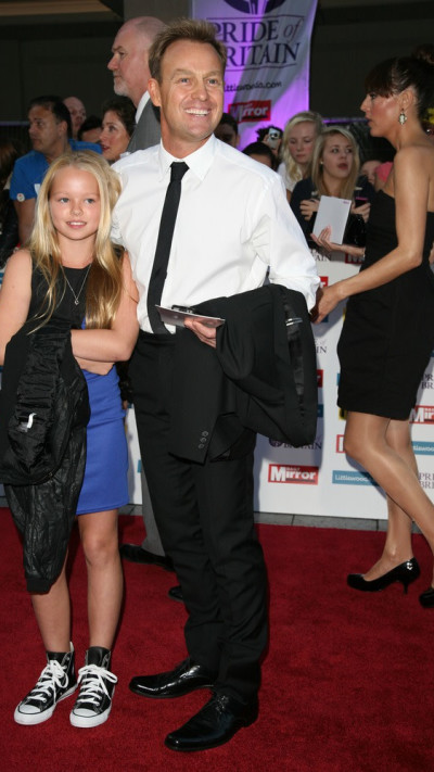 ג'ייסון דונובן ובתו. התמכר לסמים קשים (צילום: שאטרסטוק)