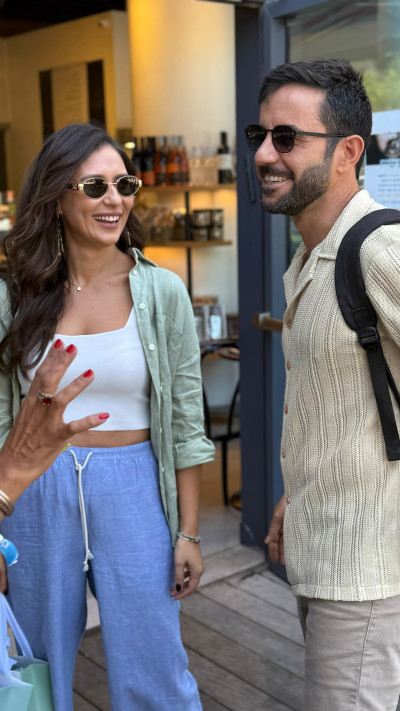 גיא אתגר וירדן שלומי (צילום: ללא קרדיט)