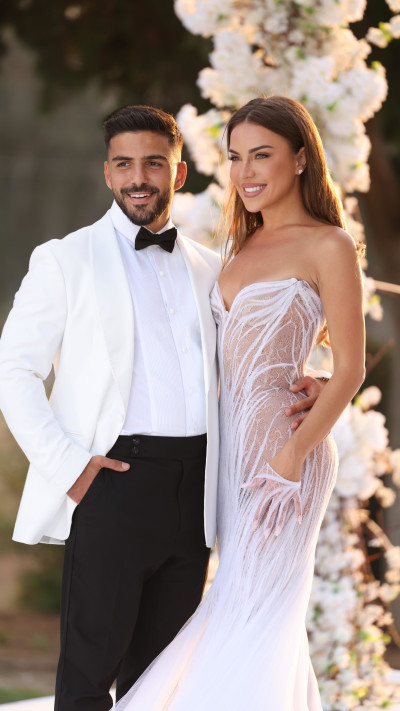 ג'וליה שחר ויוגב מלכה מתחתנים (צילום: עידן חסון)