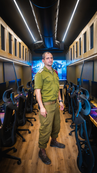 סא''ל עידו סיטון - מפקד יחידת לוט''ר היוצא