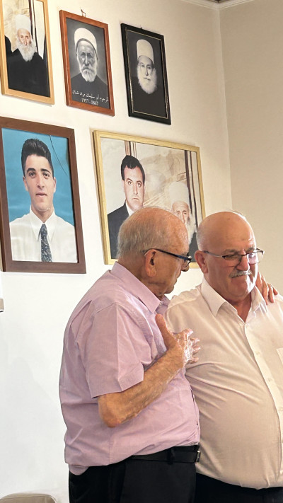 שכיב ענאן והשר לשעבר שמעון שטרית