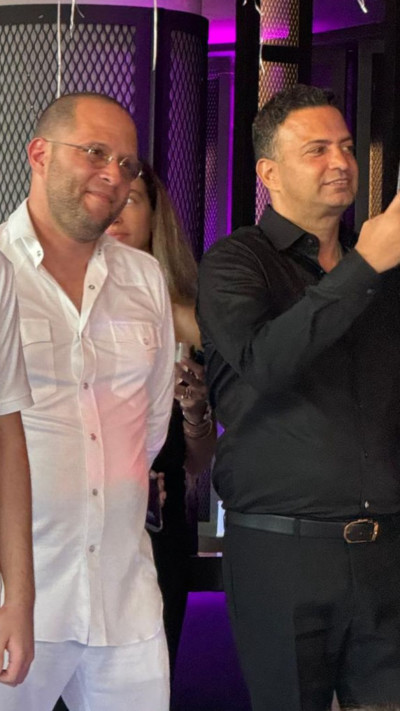 צחי חג'ג' ורותם רוזן  (צילום: פרטי)