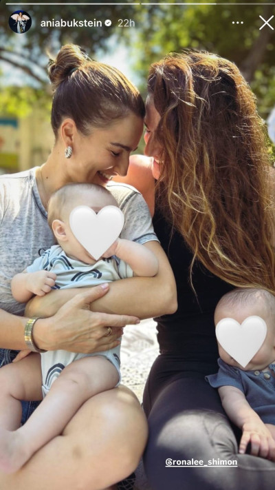 רונה לי שמעון ואניה בוקשטיין  (צילום: צילום מסך אינסטגרם)