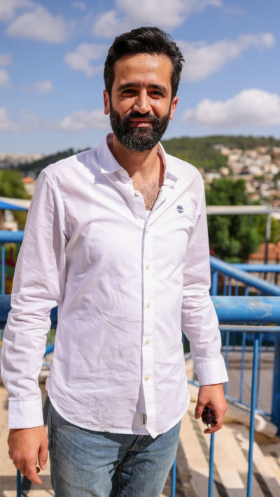 אמג'ד בדר (צילום: אורטל דהן זיו)