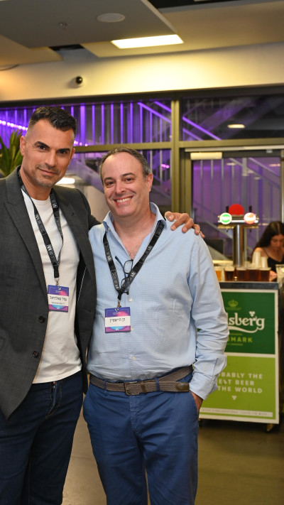 רן היישטיין ועמיר שאלתיאל  (צילום: יעל אילן ואוהד הרכס מכון ויצמן למדע)