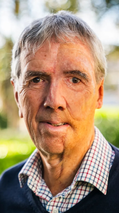 דייב עם פנים מודפסות בתלת ממד