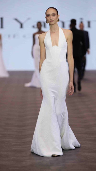 קולקציית 2026 של המעצבת ליאל ימין בשבוע האופנה (צילום: עומרי רוזנגרט)