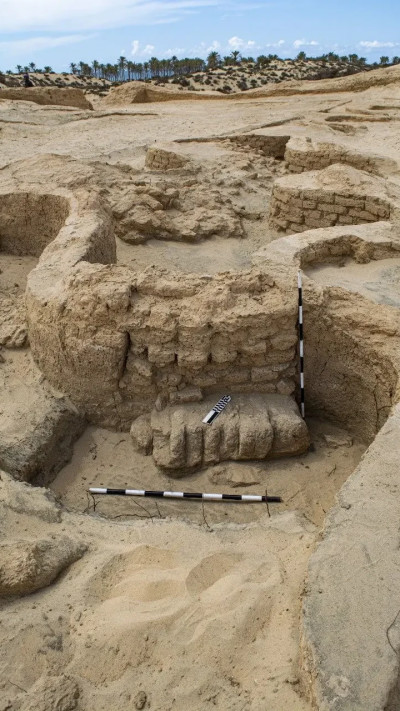 המבצר שנחשף במצרים