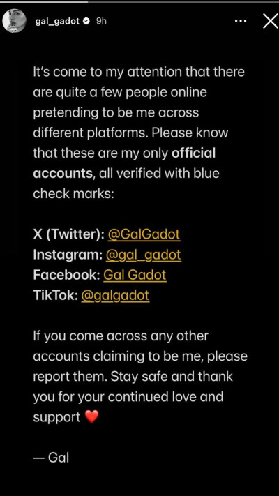 הסטורי של גל גדות (צילום: אינסטגרם)