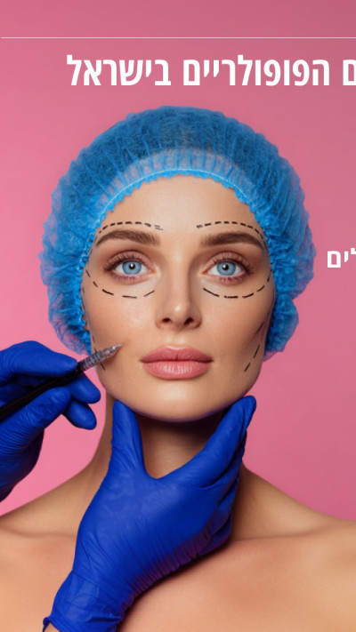 הניתוחים הפלסטיים המבוקשים ביותר בישראל