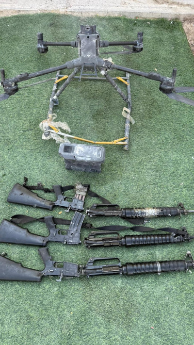 רחפן הברחות שהגיע ממצרים ויורט על ידי כוח צה''ל