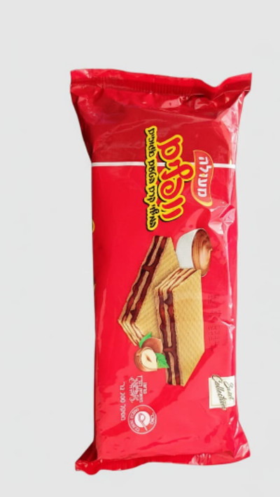  וופלים במילוי קרם בטעם אגוזים