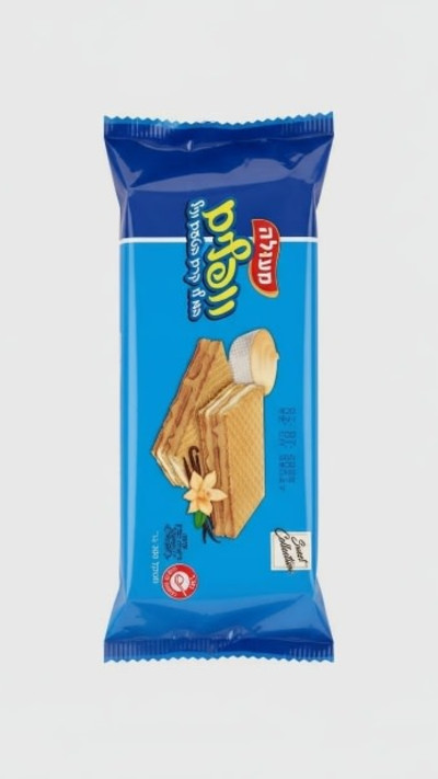  וופלים במילוי קרם בטעם וניל