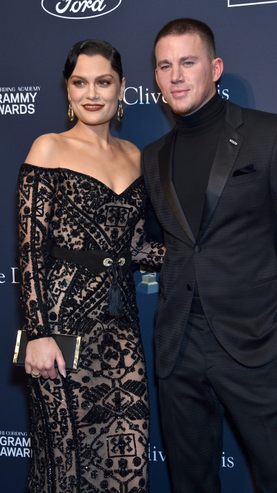 ג'סי ג'יי וצ'נינג טייטום (צילום: Gregg DeGuire/Getty Images for The Recording Academy)