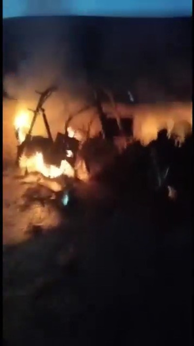 ההאמר הצבאי שנתקע בסוריה וצה''ל תקף מהאוויר