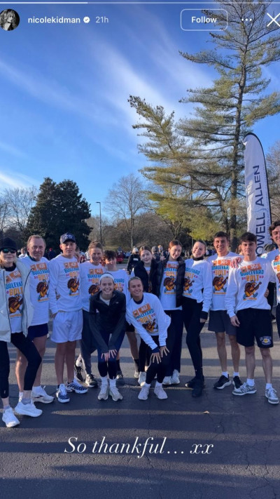 הסטורי של ניקול קידמן (צילום: אינסטגרם)