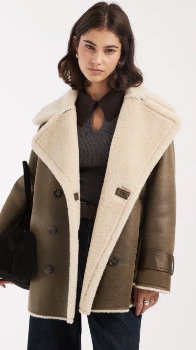 מעיל האוברסייז של ASOS DESIGN  (צילום: אתר רשמי)