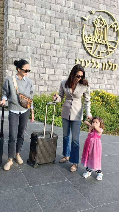 מורן ושני אטיאס (צילום: רוני זוהר)