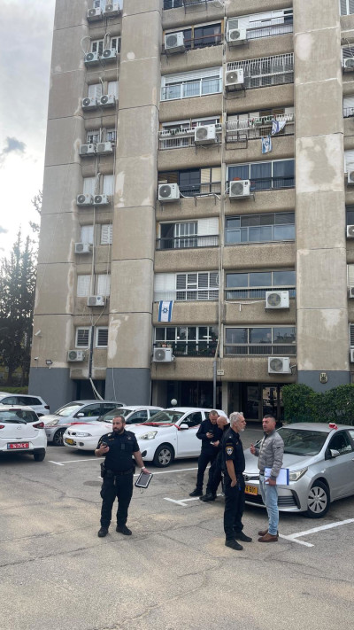 המשטרה בזירת האירוע