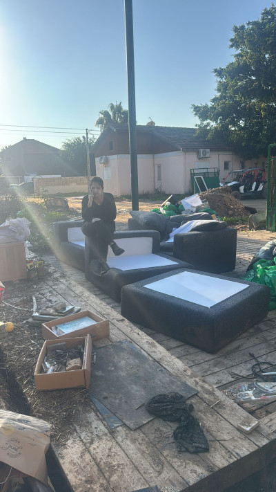 הנזק בבית שקמה אחרי סופת ביירון