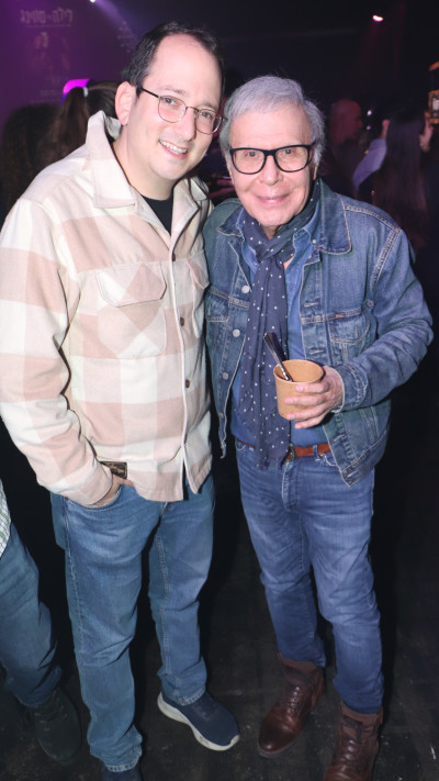 צדי צרפתי ולירון זייד (צילום: ניר פקין)