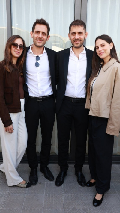 רומי ונדב פתאל ואסף ועדיאל פתאל (צילום: דנה קופל)