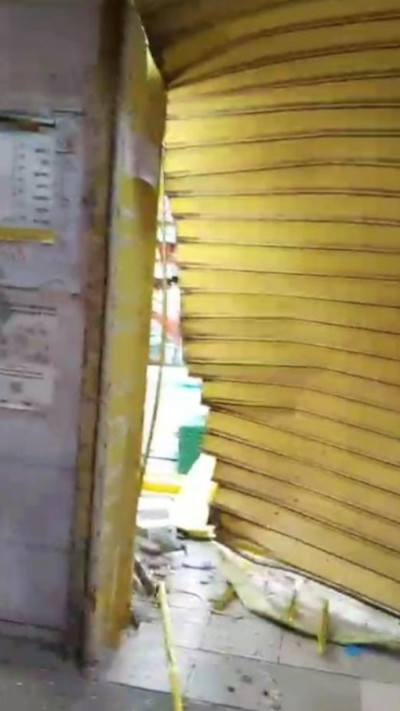 עקירת כספומט בבאר שבע