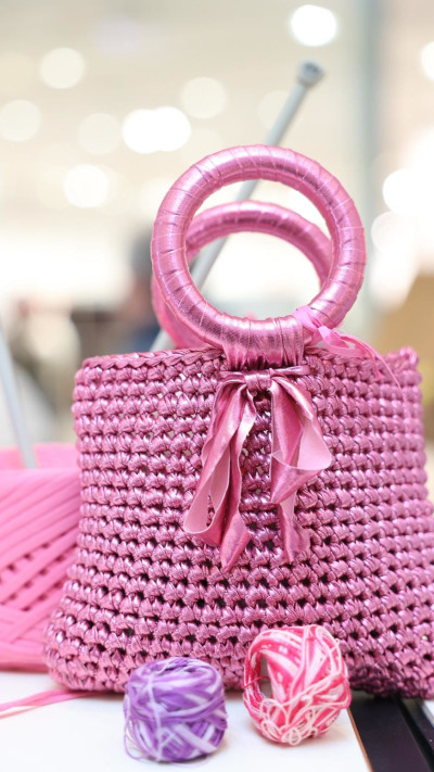 התיקים של רינה מצליח בעזריאלי אילון (צילום: אור גפן)