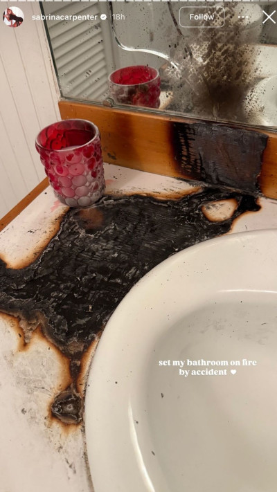 הסטורי של סברינה קרפנטר (צילום: אינסטגרם)