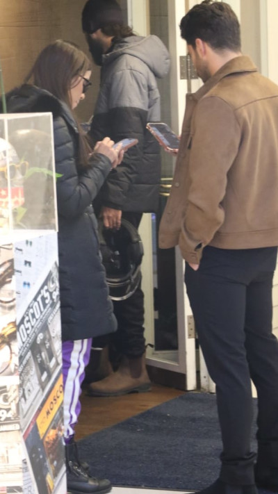 מיכל הקטנה ויהודה בוחבוט (צילום: פול סגל)