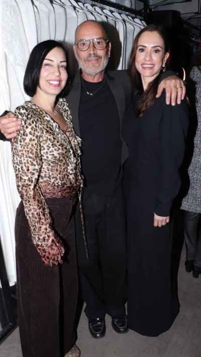 ויוי בלאיש מירי טוכמאייר משמאל, מימין הדס פורר (צילום: ניר פקין)