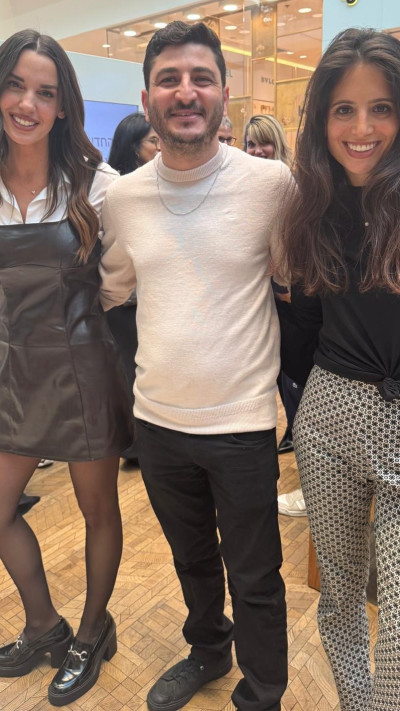 אלעד שלום, מנכ״ל Kuni עם ירדן שלמור וירדן הראל (צילום: יחסי ציבור)