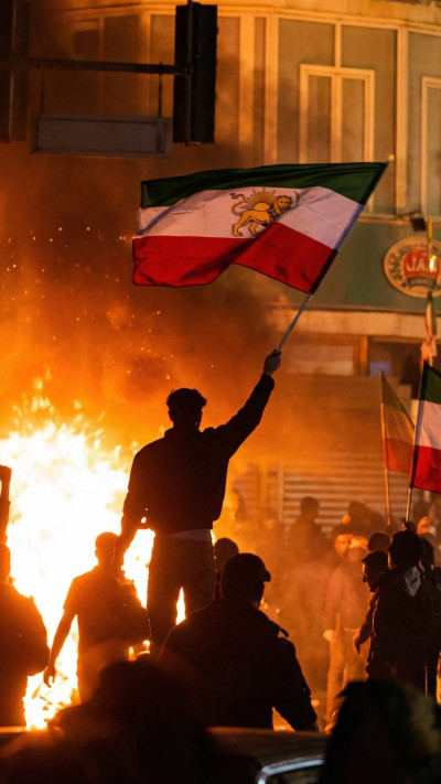 הפגנות באיראן, דגל איראן לפני המהפכה