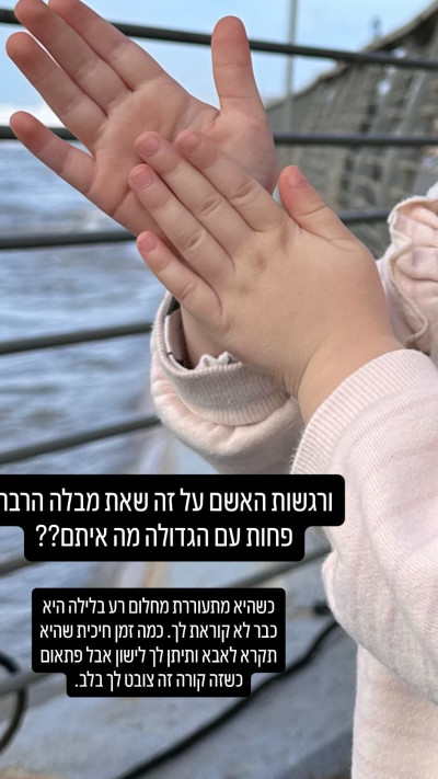 הסטורי של לוסי איוב (צילום: אינסטגרם)