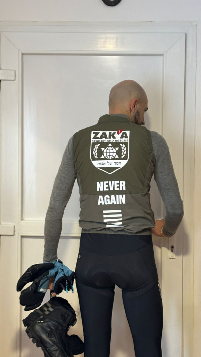 המפה אותה ''צייר'' רוכב האופניים לוקאס קלמנט