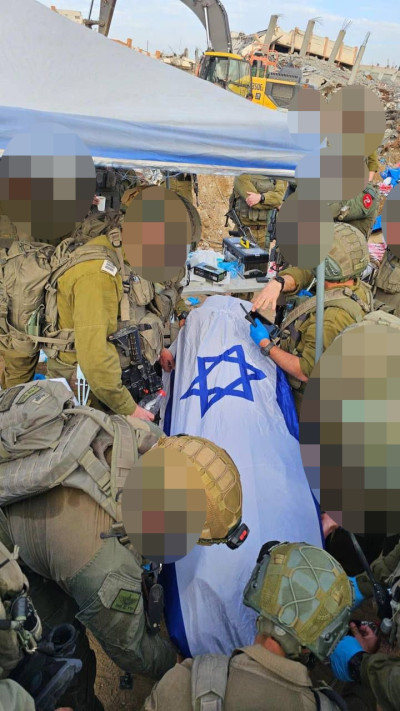 החזרת ארונו של רס''ל רן גואילי מרצועת עזה