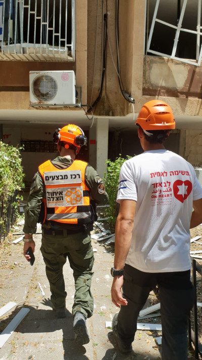 מערכת טכנולוגית לאומית לניהול התנדבות בחירום של ארגון ''לב אחד''