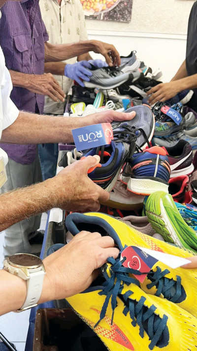 מיזם Run500K לתרומת נעלי ספורט