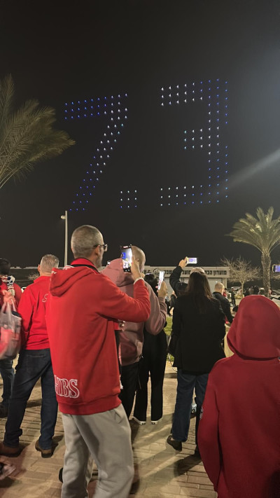 חשיפת תאריך העונה החדשה של האח הגדול במהלך מופע רחפנים (צילום: יחצ)