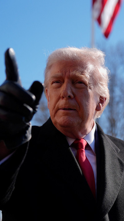 נשיא ארה''ב דונלד טראמפ