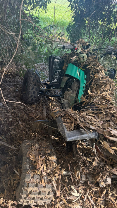 נהג טרקטורון שסיכן את משתמשי הדרך נתפס בחדרה