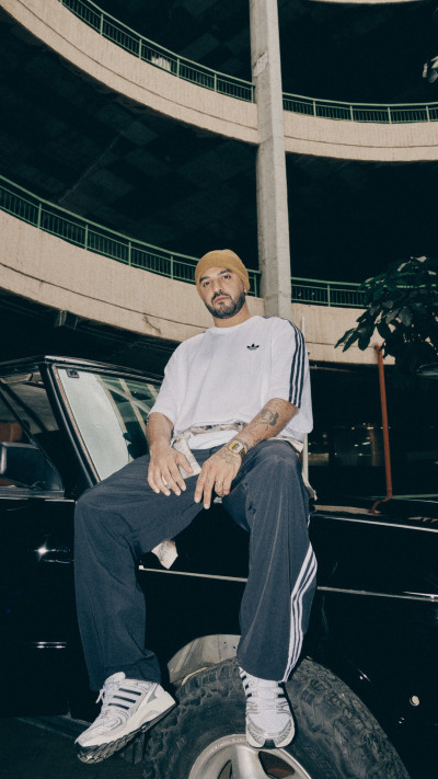 איתי לוי בקמפיין לאדידס לנעלי Adistar Control 5 (צילום: שי פרנקו)