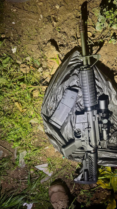 נשק M16 שנתפס במבצע