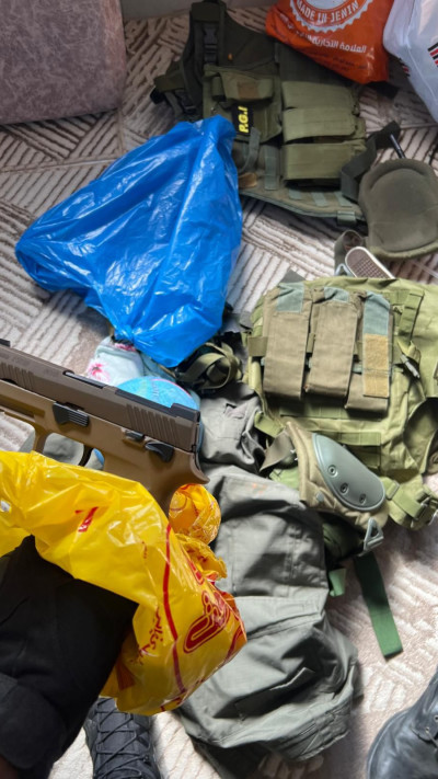 אמל''ח שנתפס בקבאטיה