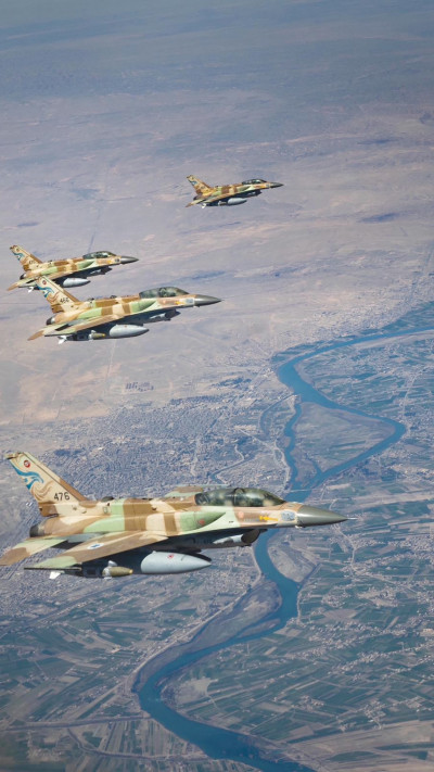 מטוסי חיל האוויר בדרך לאיראן