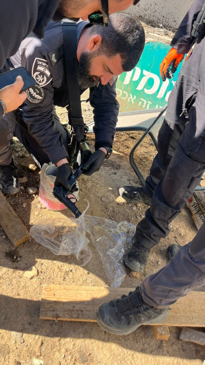 הנשק שאותר ברהט