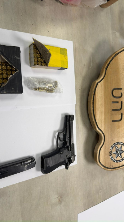 הנשק שאותר ברהט