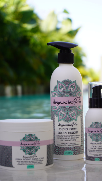 ARGANIA PRO קוקוס וחומצות אומגה (צילום: שירי עבאדי)